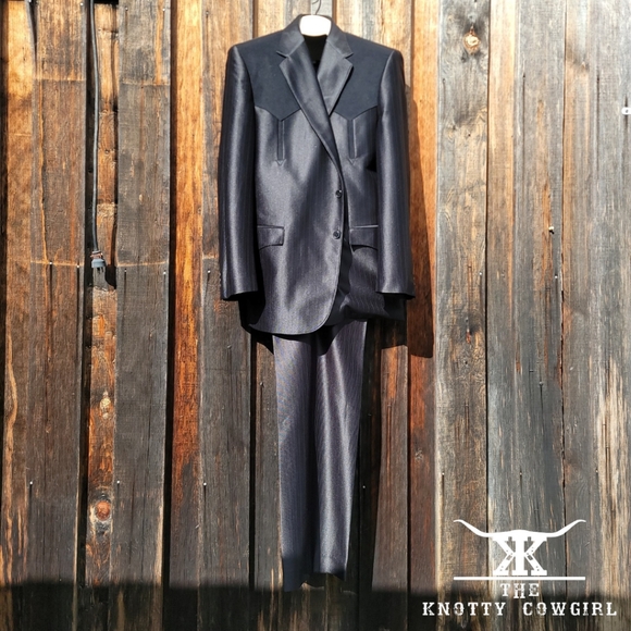 Circle S Black Wester Suit - Picture 1 of 2